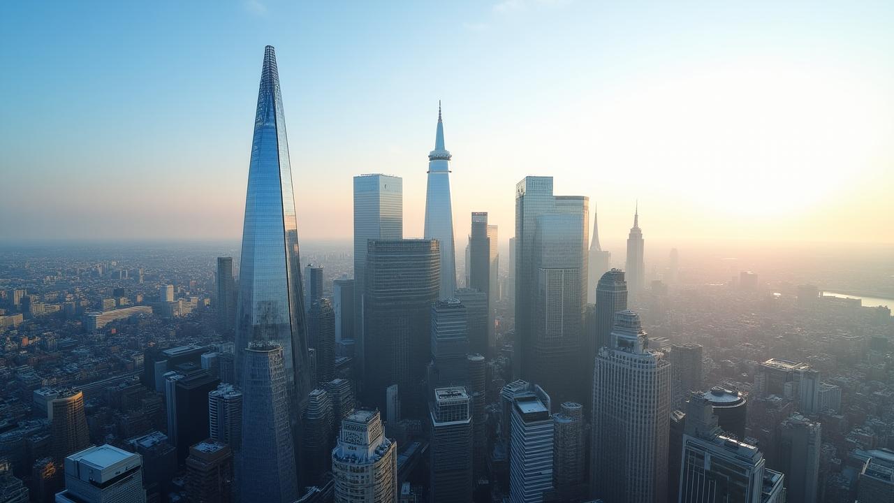 City of Liverpool financial district skyline
